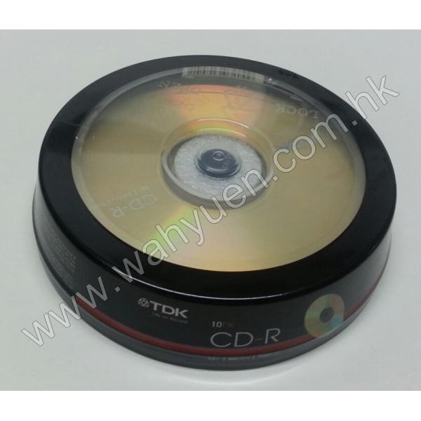 CD-R光碟  TDK 700MB 10隻庄 